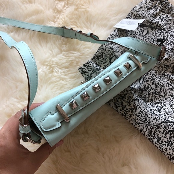 Rebecca Minkoff Mint Mini Black Crossbody Bag - Picture 5 of 8